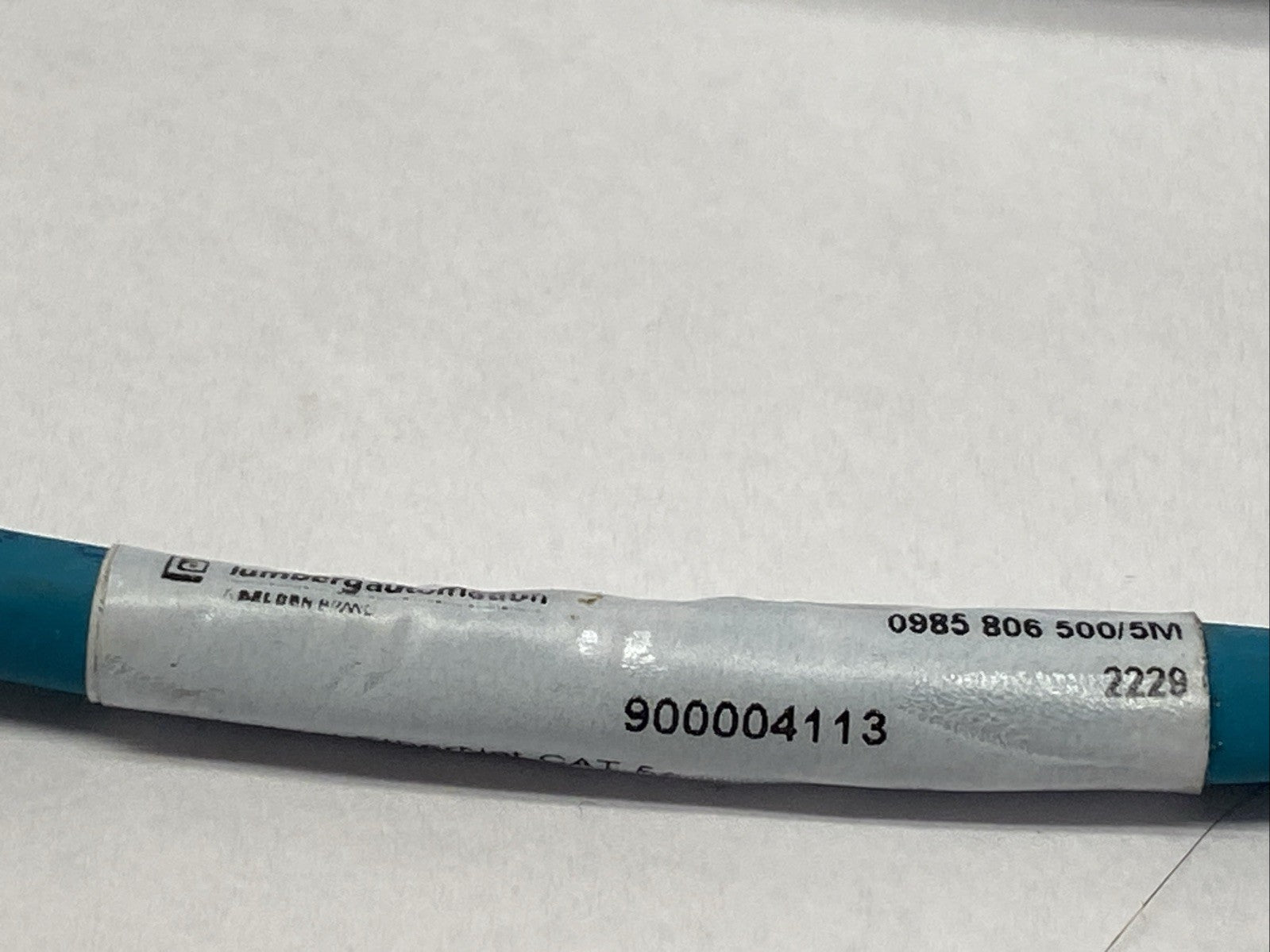 Lumberg Automation 0985 806 500/5M Industrial Ethernet Cordset RJ45 5m 900004113 - Maverick Industrial Sales