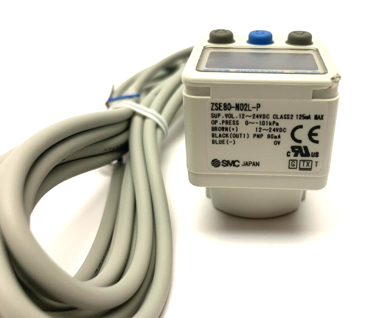 SMC ZSE80-N02L-P Vacuum Switch Assembly - Maverick Industrial Sales