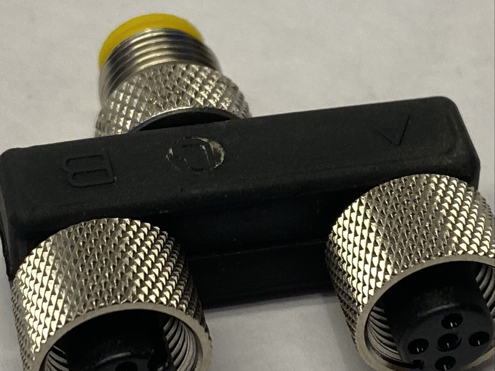 Lumberg Automation ASBS-2-M12-S3995 T-Connector M125-Pin 600003843 - Maverick Industrial Sales