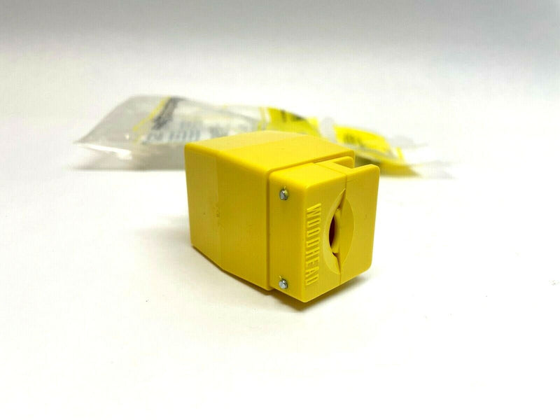 Woodhead 14F47 Safeway Fused Plug, 15A, 125V, NEMA 5-15, Yellow - Maverick Industrial Sales