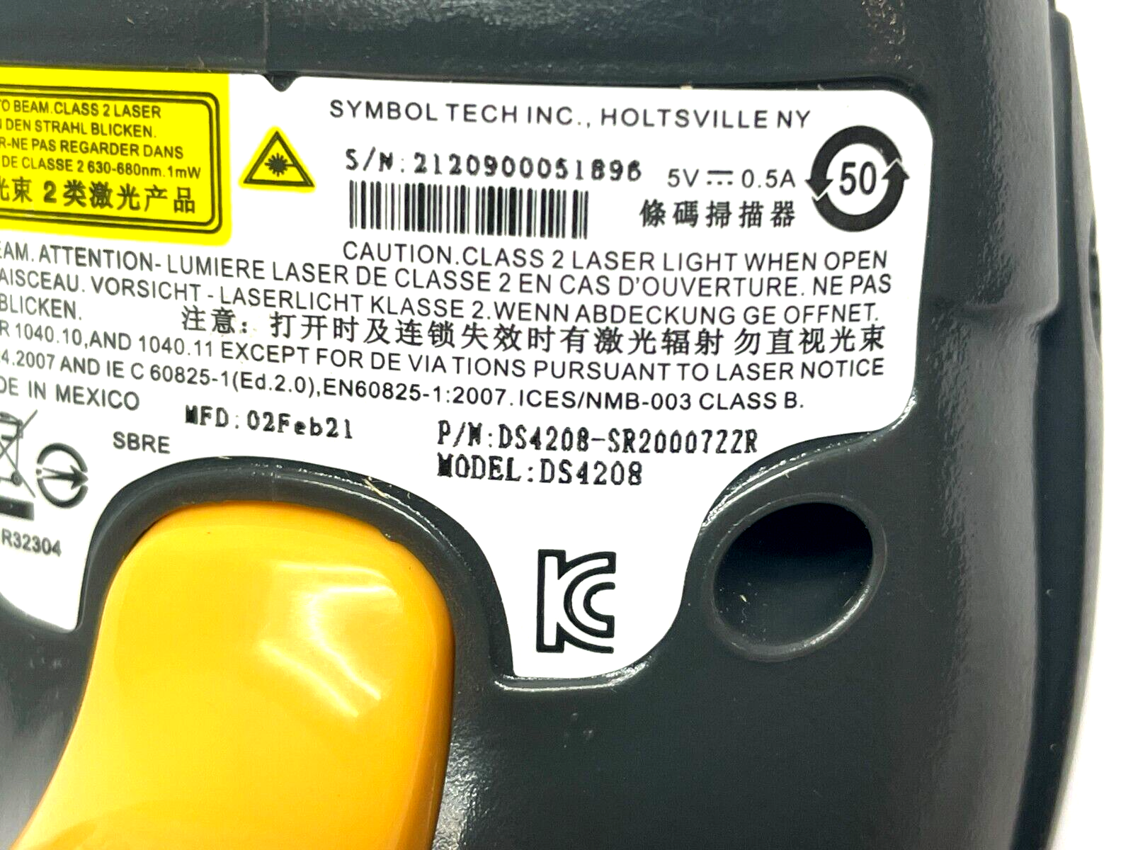 Symbol DS4208-SR20007ZZR Barcode Scanner - Maverick Industrial Sales