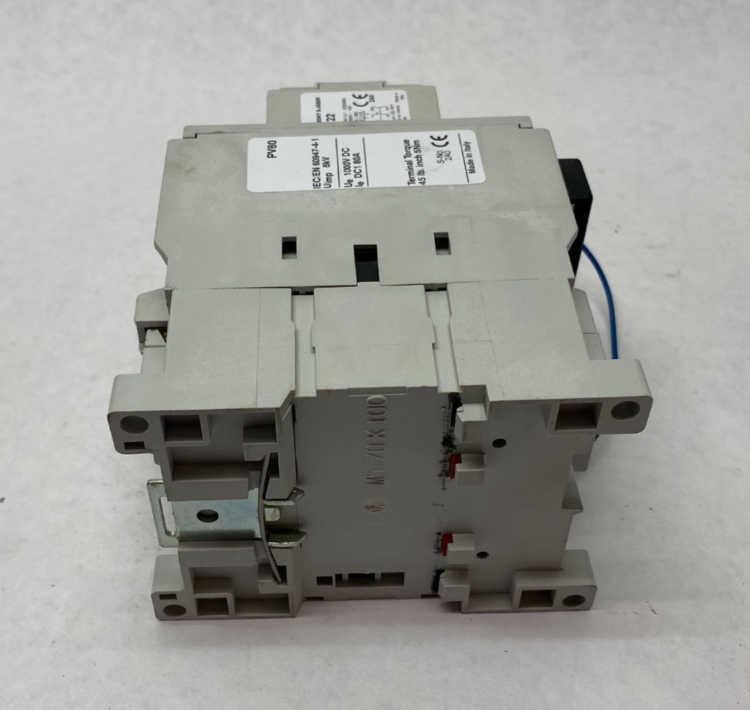 Benedict K3PV-80A00=24 Switching Contactor DC 4-Pole 80A 1000V - Maverick Industrial Sales