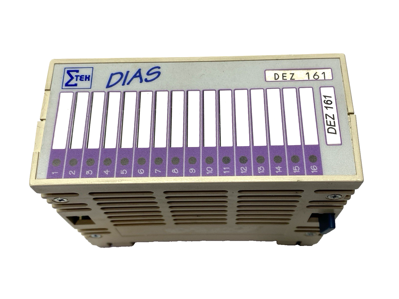 05-051-161 | Sigmatek Input Output Module DIAS E-12 Interface DEZ 161 - For parts or not working - Maverick Industrial Sales