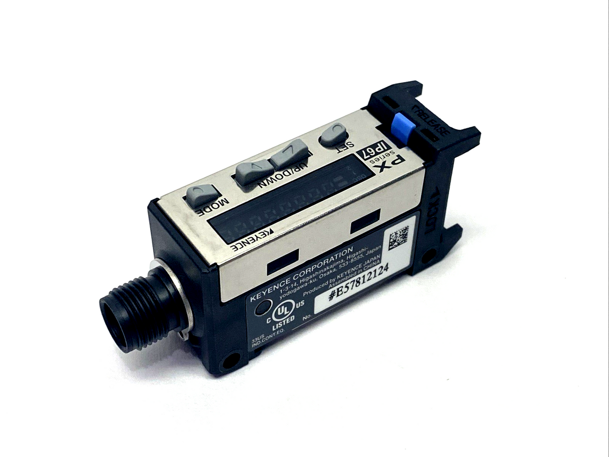 PX-10CP | Keyence Heavy-Duty Photoelectric Sensor Amplifier Unit, Connector Type - New - Maverick Industrial Sales