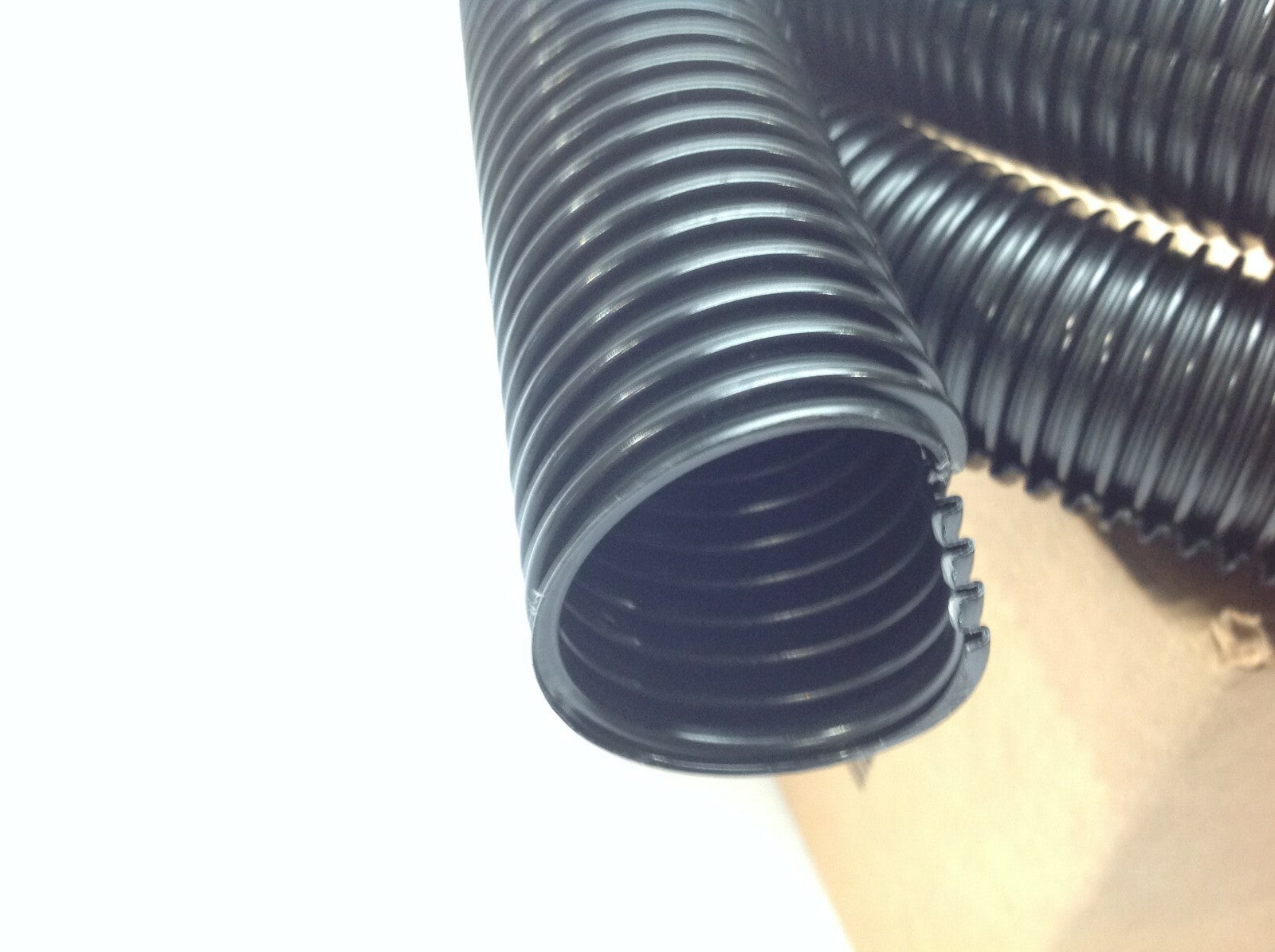Panduit CLT150F-X20 Black Corrugated Loom Slit Wall Tubing 1.5" ID 10ft Length - Maverick Industrial Sales