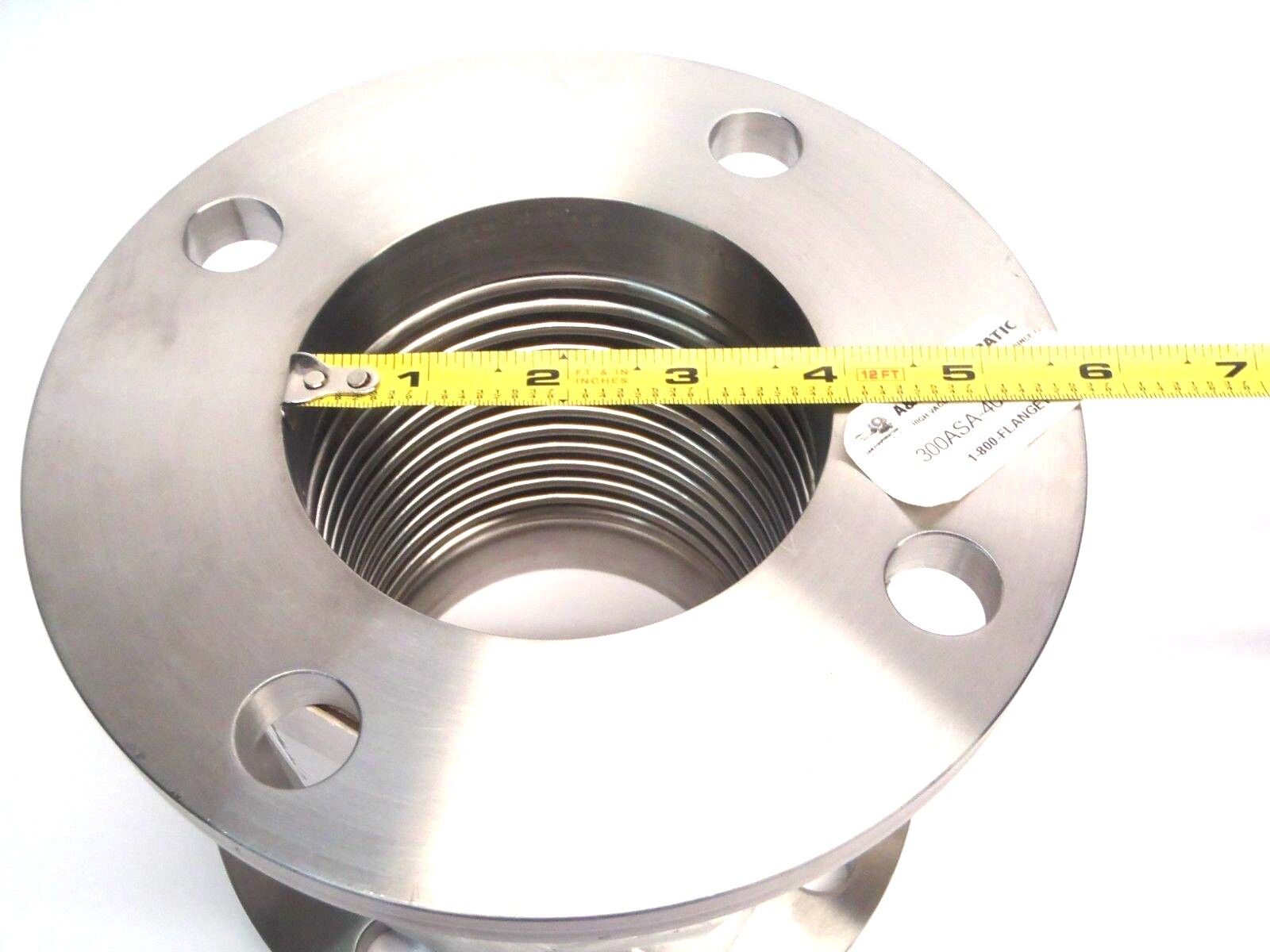 A & N 300ASA-400-B-6.0 7.5" OD x 3-7/8" ID 6" Free Length Flexible Coupling SS - Maverick Industrial Sales