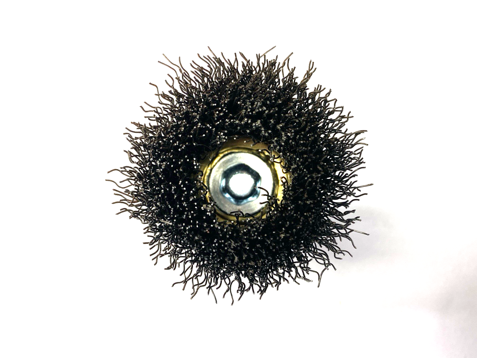 Crimped Wire End Brush 2" Diameter SHELFWARE - Maverick Industrial Sales