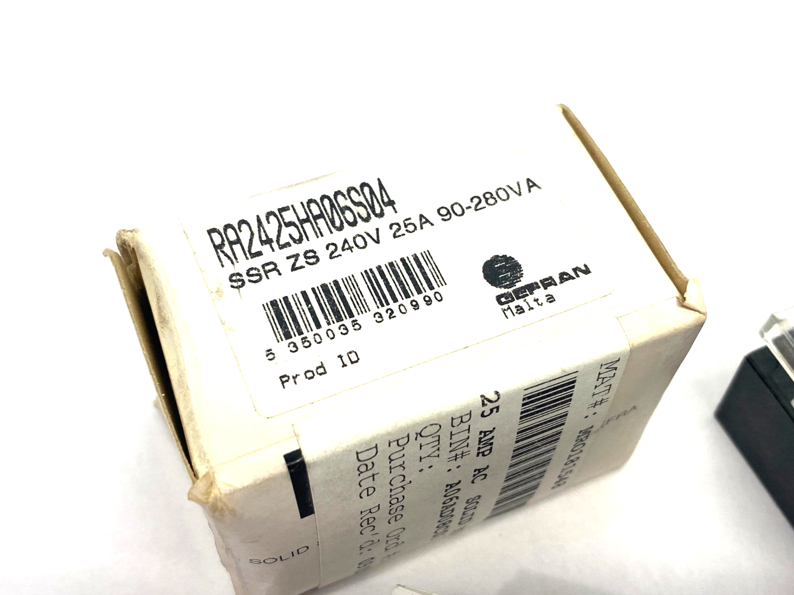 Gefran RA2425HA06S04 Solid-State Relay SSR ZS 240V 25A 90-280V - Maverick Industrial Sales