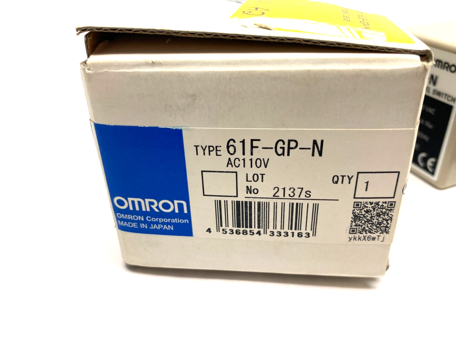 Omron 61F-GP-N Floatless Level Switch Plug-In Type 11-Pin - Maverick Industrial Sales