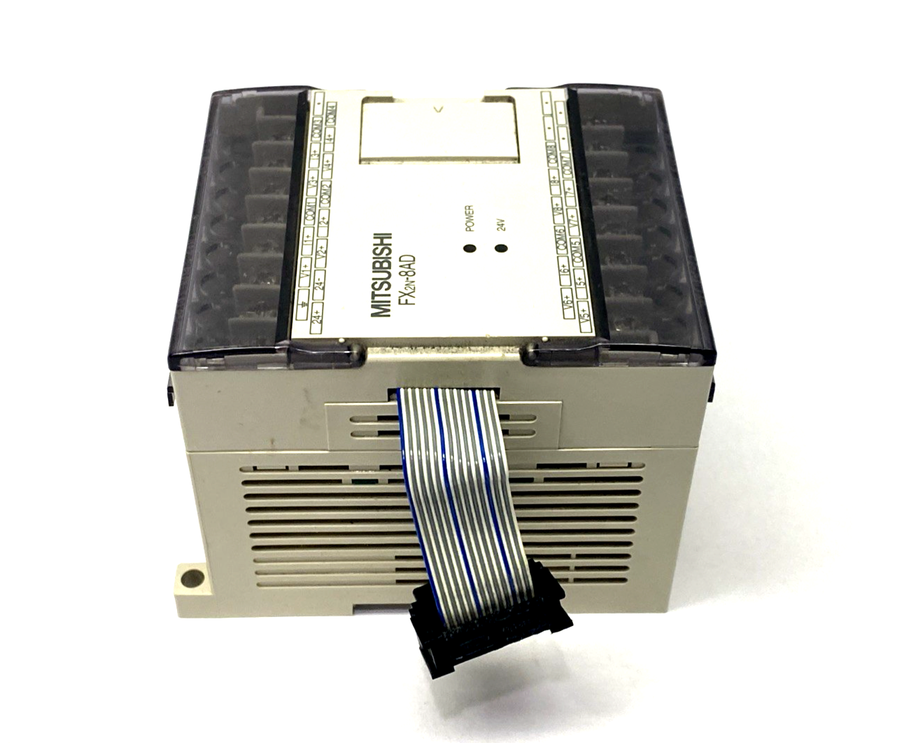 FX2N-8AD | Mitsubishi Analog Input Module 24VDC - Used - Maverick Industrial Sales