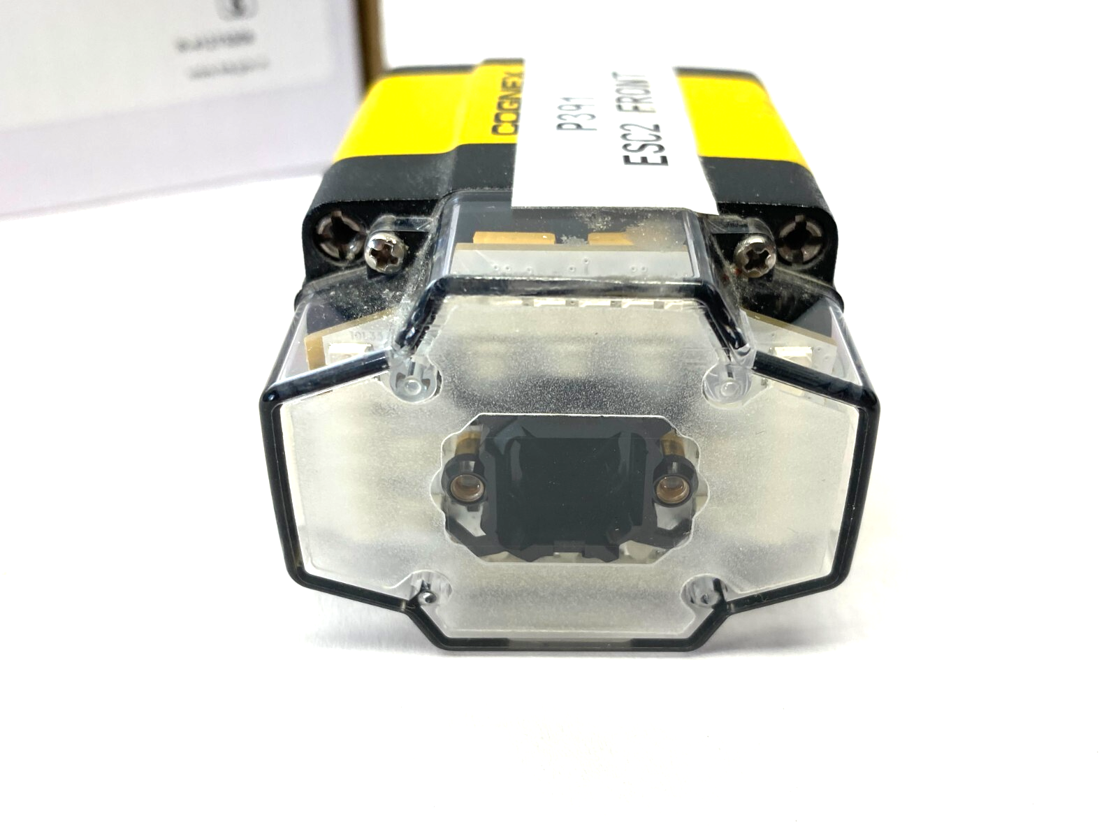 Cognex DM302X Barcode Scanner 821-0087-3R w/ 820-0290-1R Diff LED Lens - Used - Maverick Industrial Sales