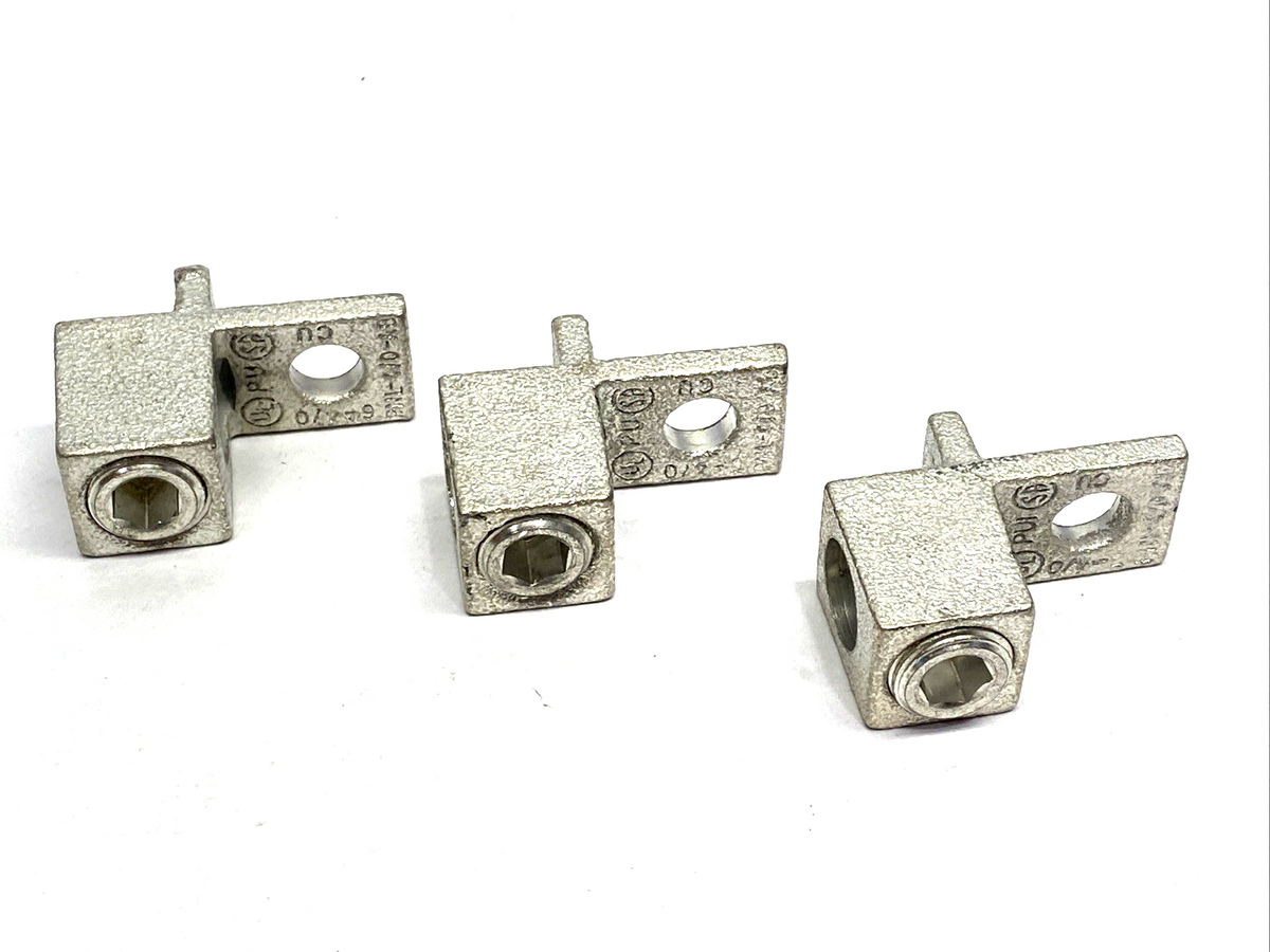 Allen Bradley 1494R-N3 Ser. A Lug Kit 200A Wire Size #8, #4/0 AWG, NEMA 4 3-PCS - Maverick Industrial Sales