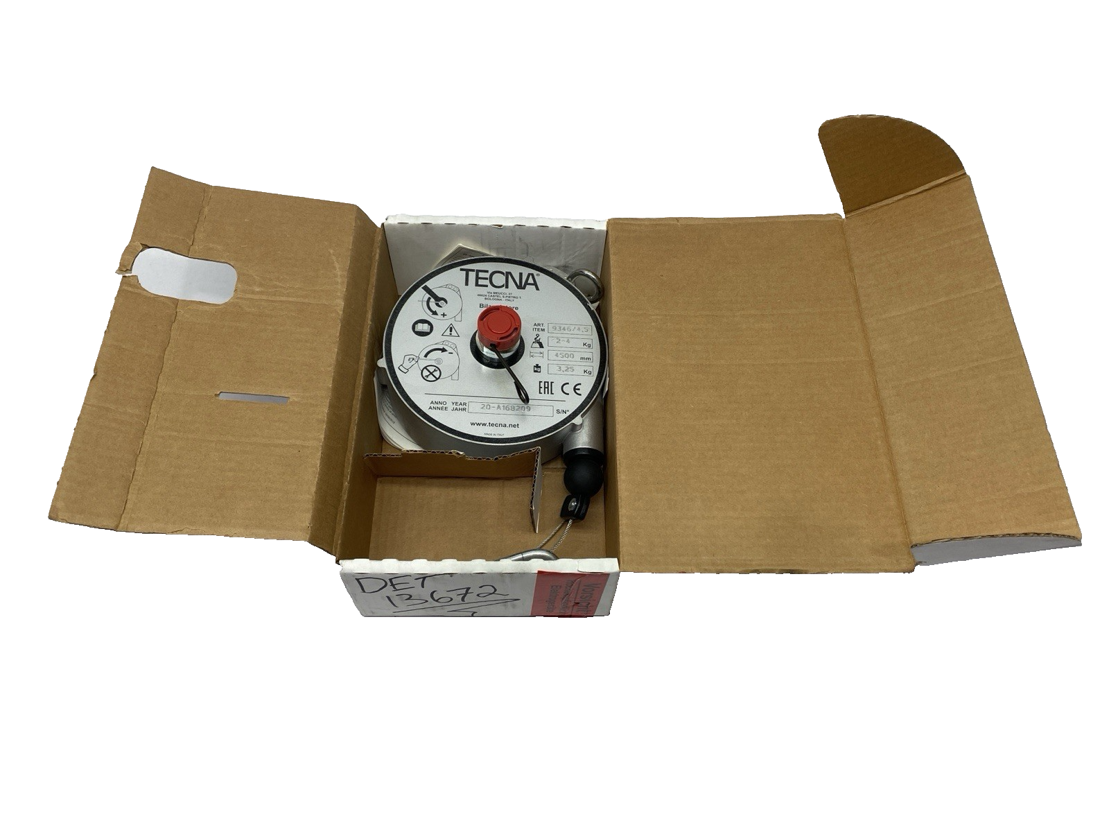 Tecna 9346/4,5 Tool Balancer 2-4kg 4500mm - Maverick Industrial Sales