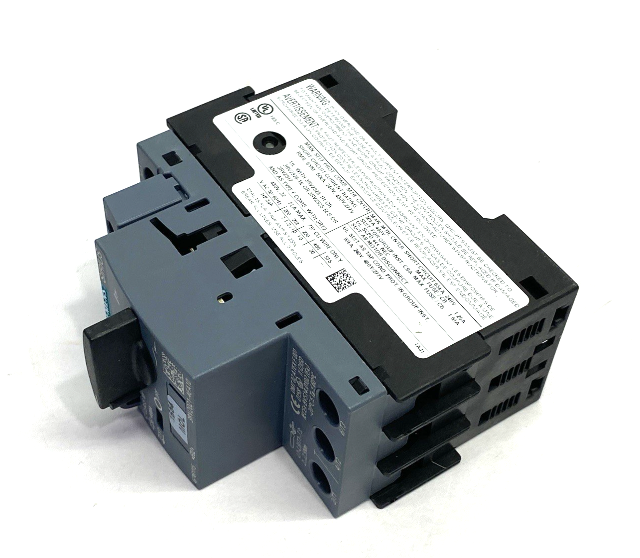 Siemens 3RV2021-4EA10 SIRIUS Motor Protection Circuit Breaker Size S00 - Maverick Industrial Sales