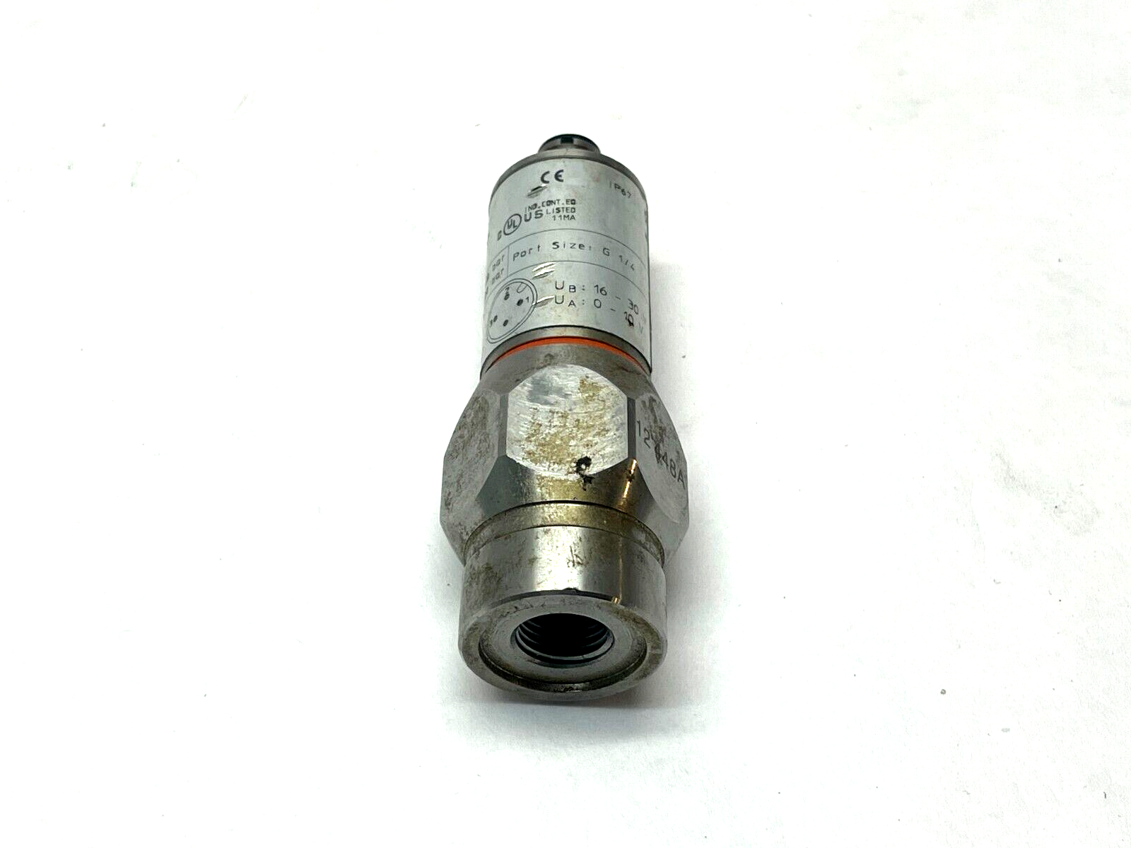 IFM PA9021 Pressure Transmitter w/ Measuring Cell PA-250-SBR14-B-DVG/US/V - Maverick Industrial Sales