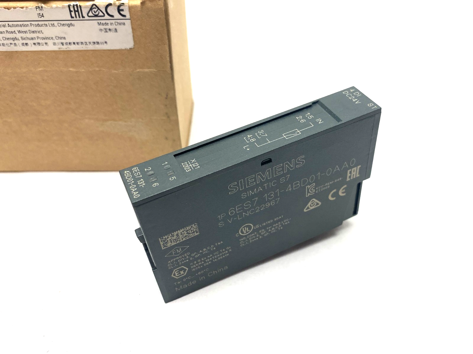 Siemens 6ES7 131-4BD01-0AA0 SIMATIC ET 200S Digital Input Module DC24V BOX OF 5 - Maverick Industrial Sales
