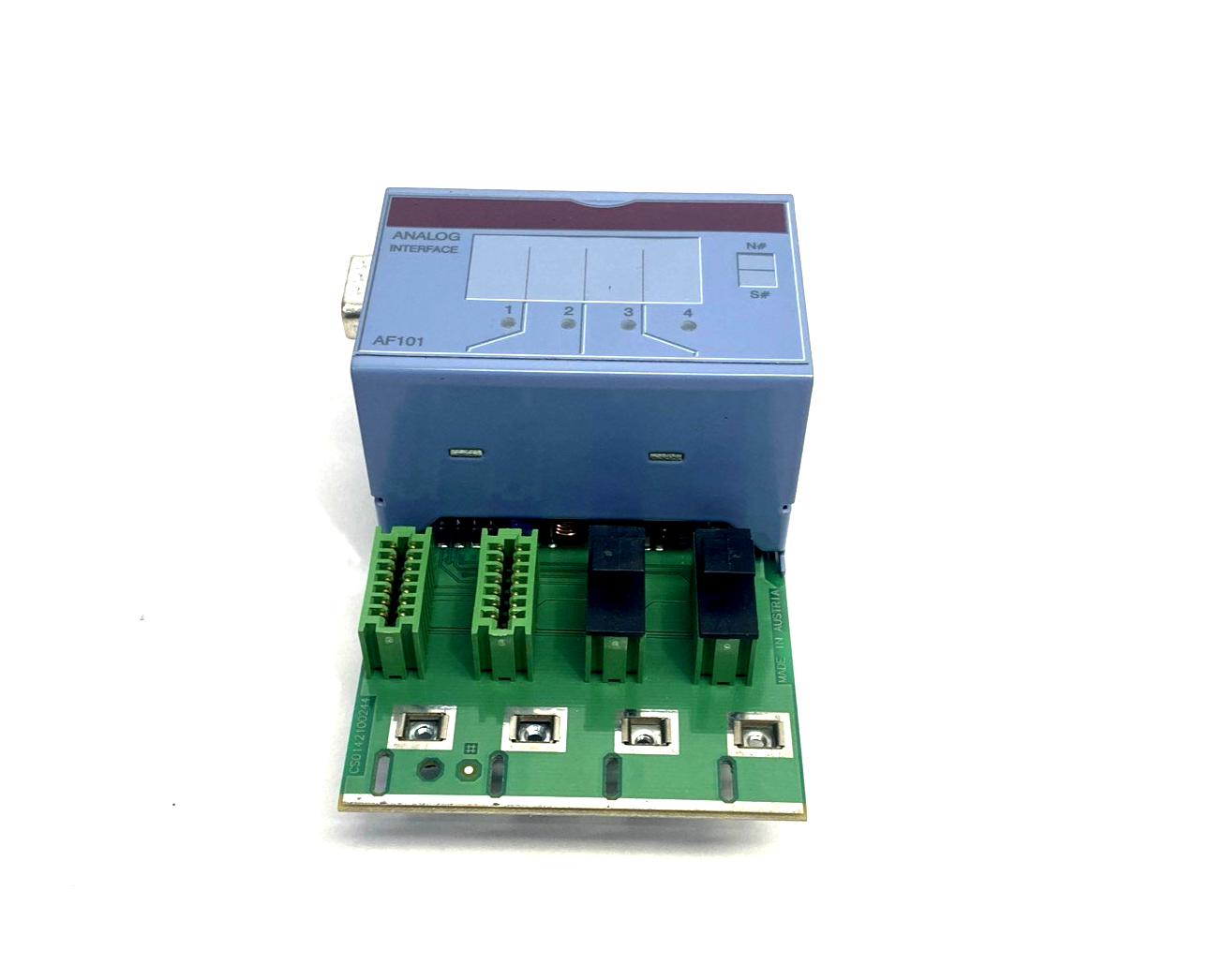 7AF101.7 | B&R Automation Rev. D0 Analog AF101 2003 Adapter Module 4-Slot - Used - Maverick Industrial Sales