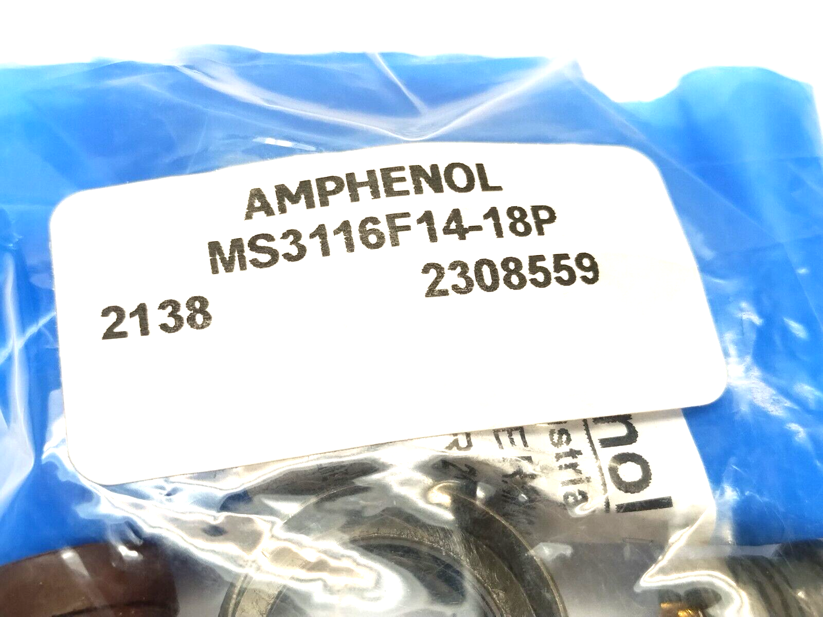 Amphenol MS3116F14-18P Circular MIL Spec Connector 18-Pin Size 14 - Maverick Industrial Sales