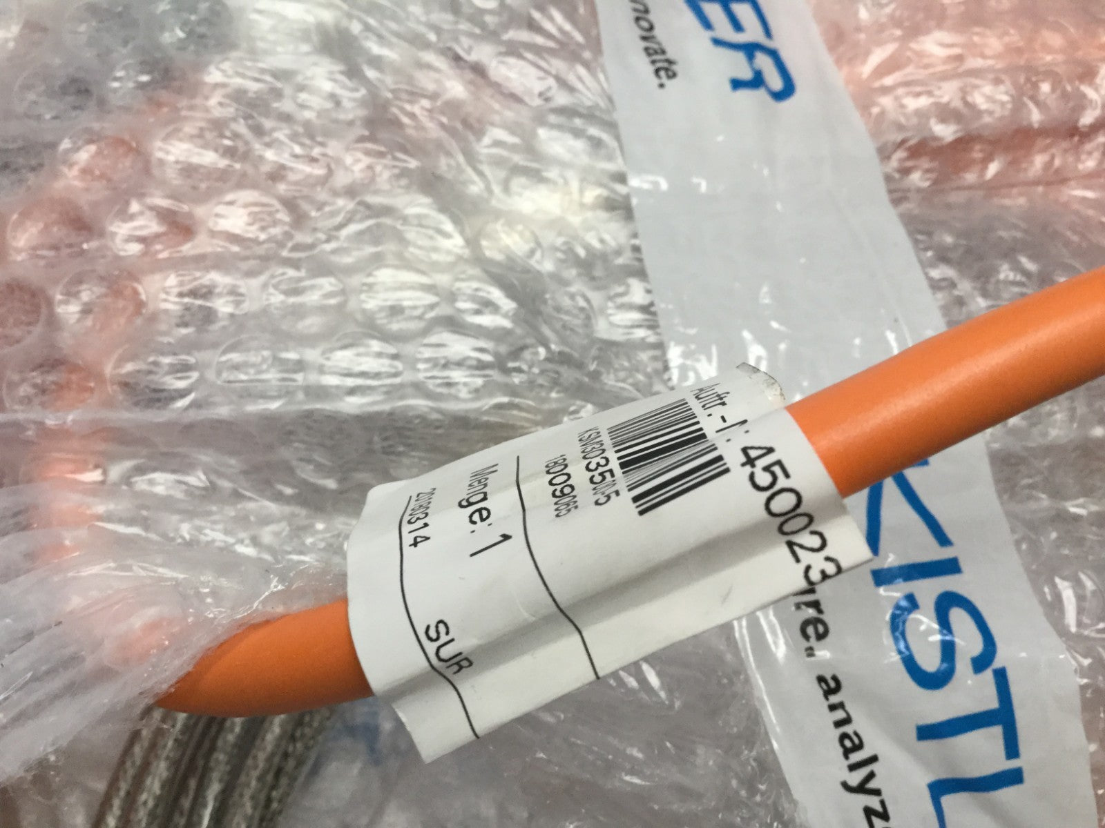 Kistler KSM303500-5 Feedback Cable 4500234897 18028883 - Maverick Industrial Sales