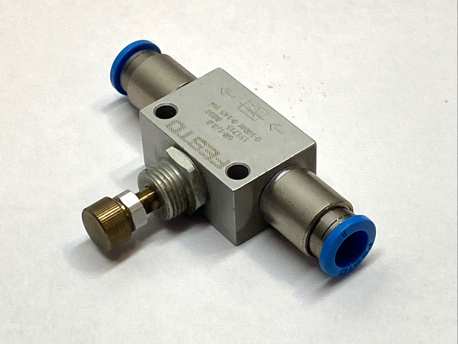 Festo GR-1/8-B One-Way Flow Control Valve G1/8" Panel Mount Pneumatic 151215 - Maverick Industrial Sales