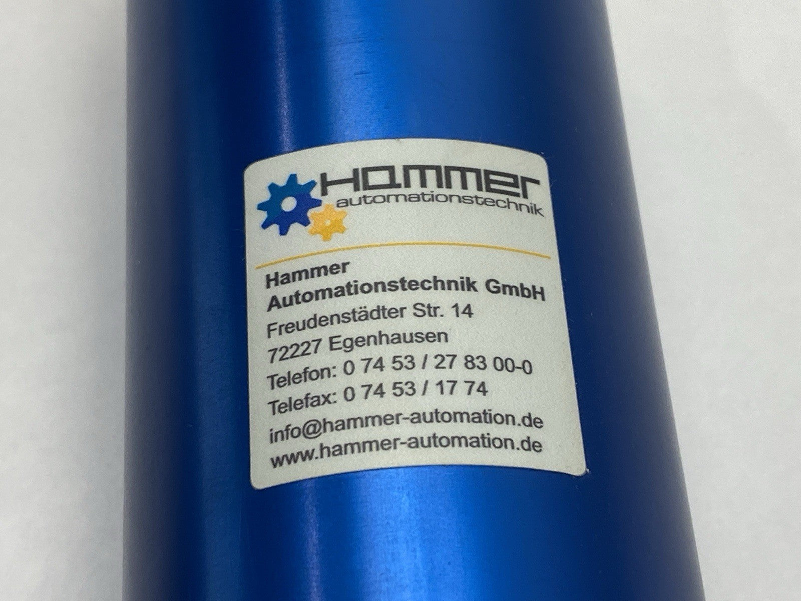 Woll Sonderlosungen HAM.STAHLROHR Tubular Steel 600mm With Top Bottom Support - Maverick Industrial Sales