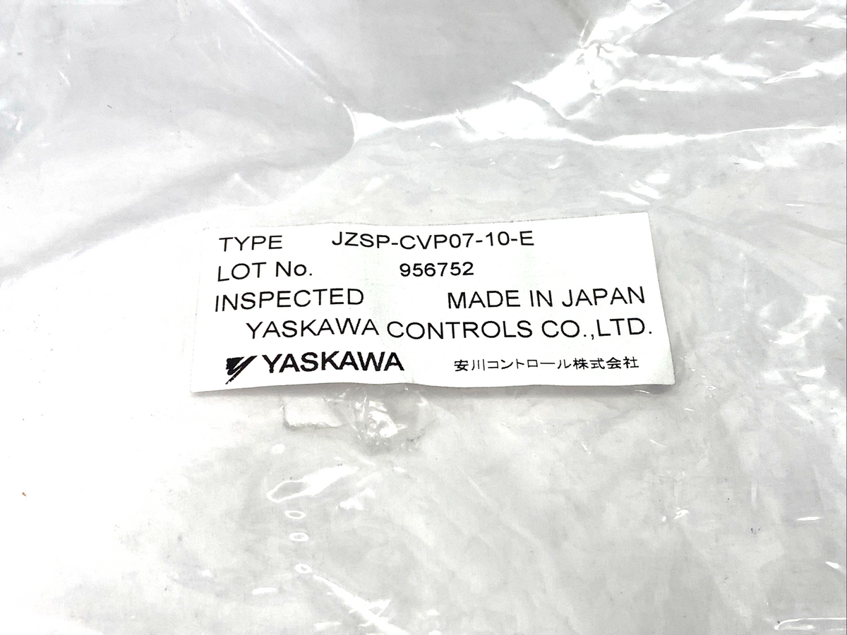 Yaskawa JZSP-CVP07-10-E Encoder Cable 10m - Maverick Industrial Sales