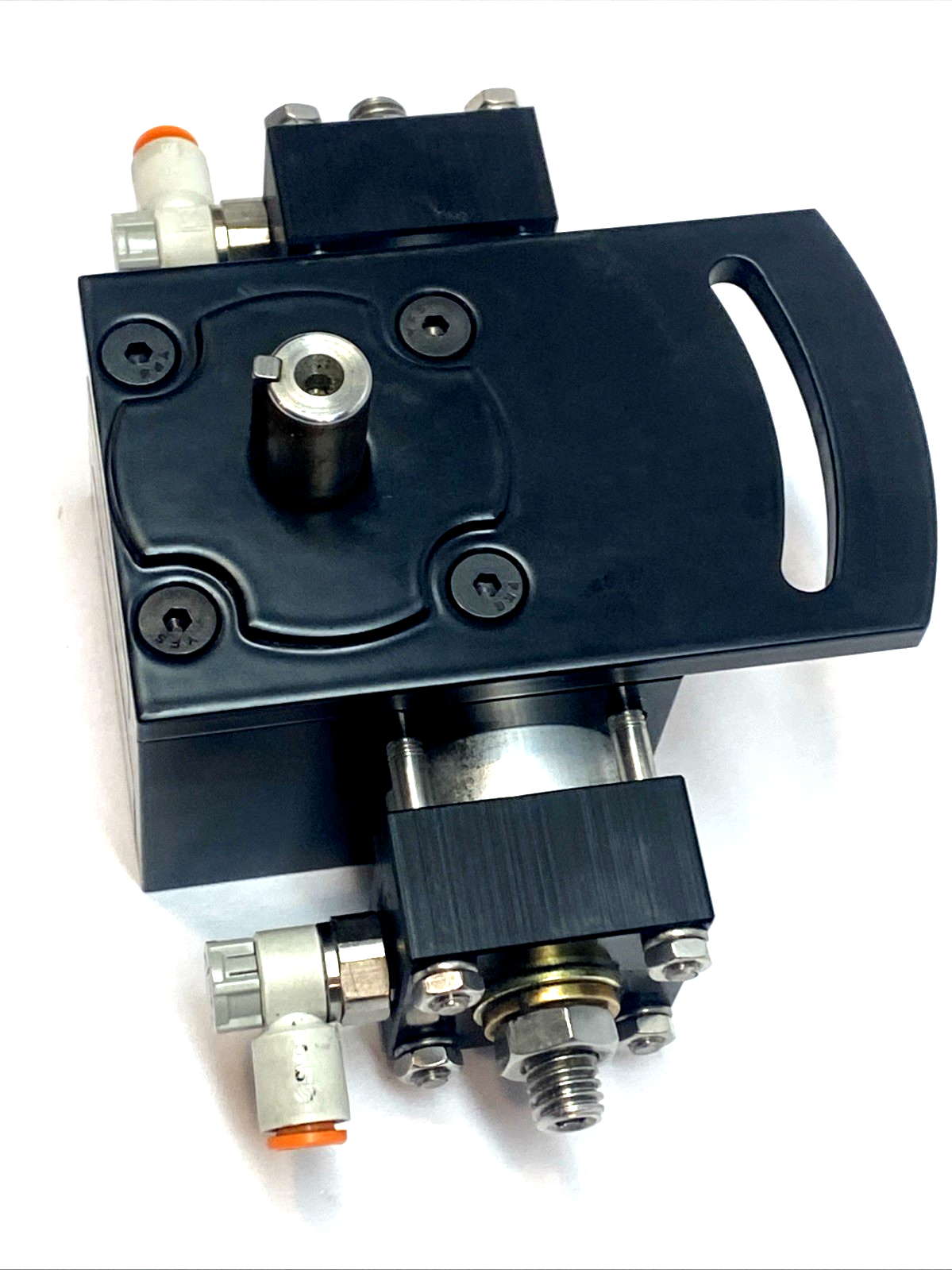 A2-30-TC-S5-3A-1/8-1 | Rotomation Rotary Actuator 1" Bore 30° Single Rack 1/8" NPT - Used - Maverick Industrial Sales