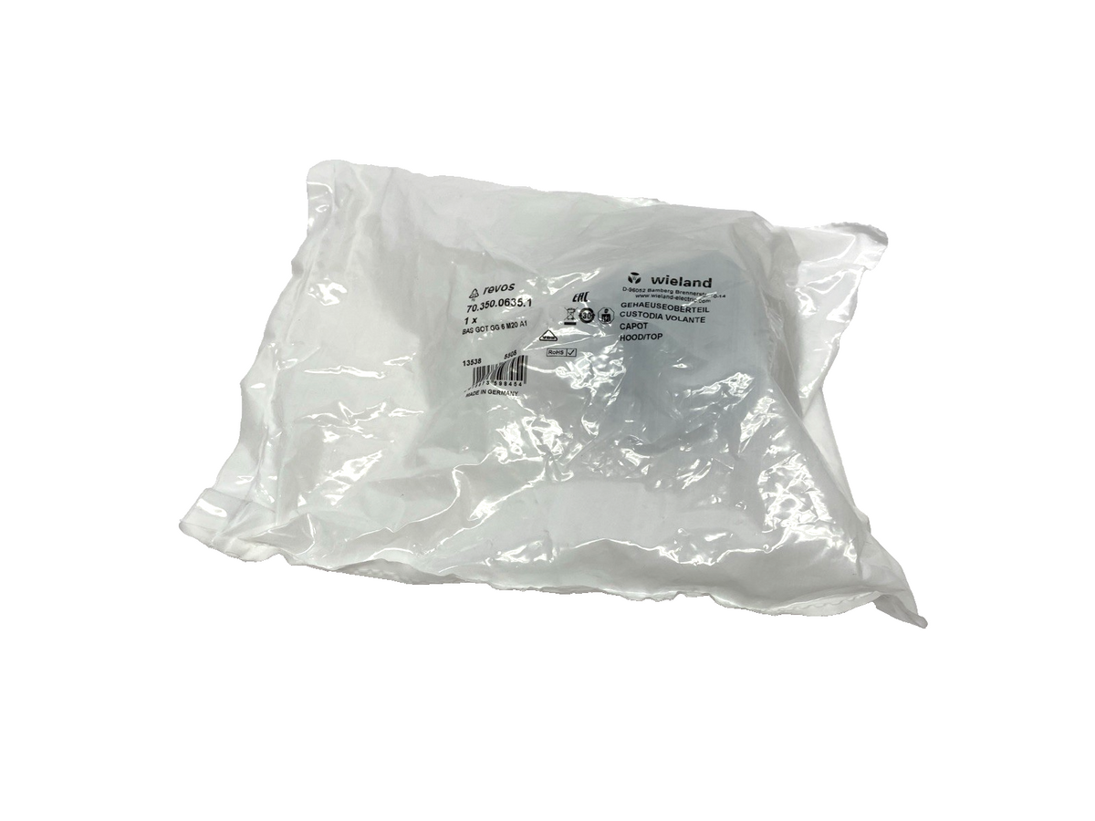 Wieland 70.350.0635.1 Heavy Duty Connector Hood, M20 Side Entry LOT OF 2 - Maverick Industrial Sales
