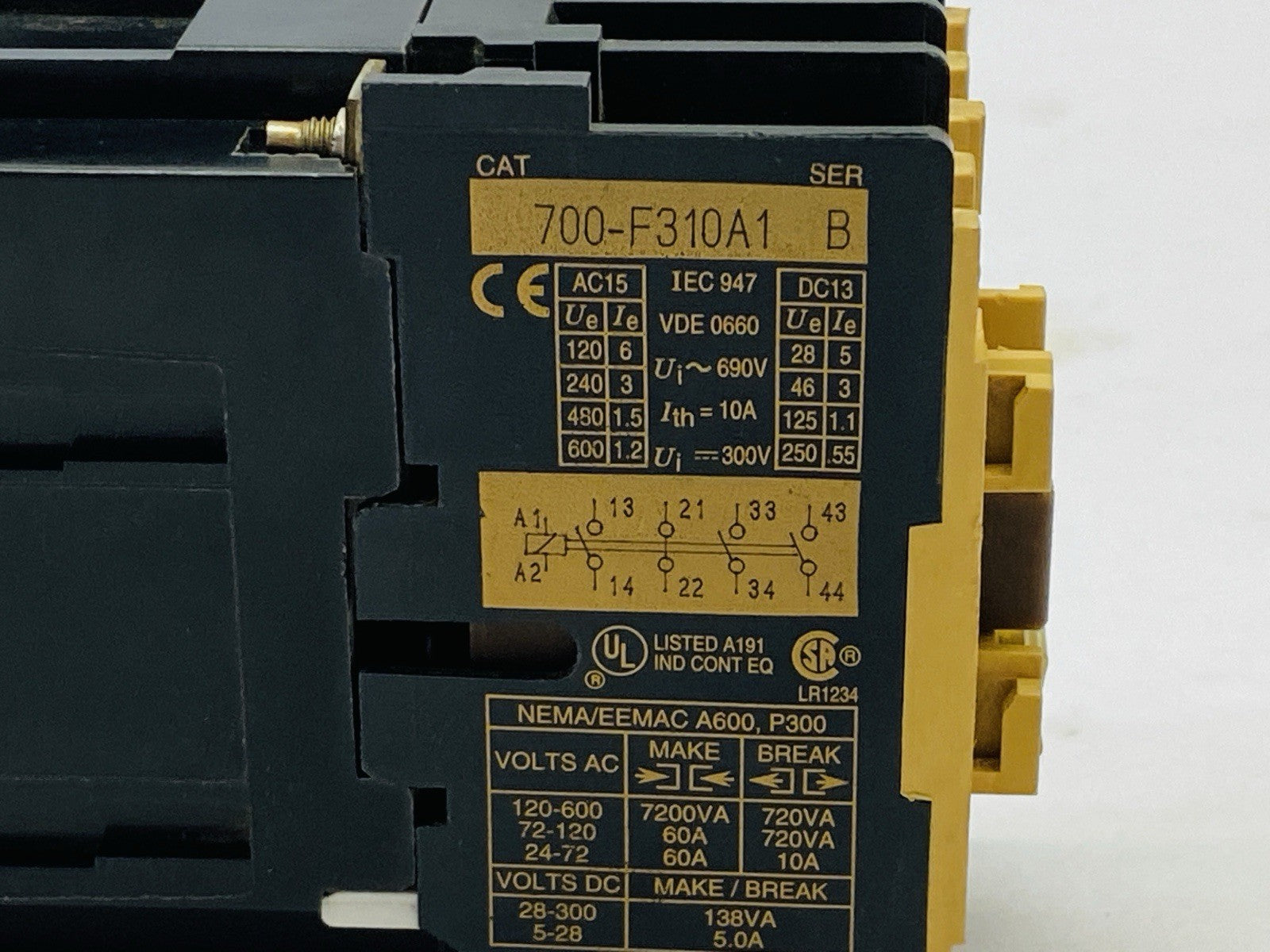 Allen Bradley 700-F310A1 Ser B Control Relay 110/120V Coil - Maverick Industrial Sales