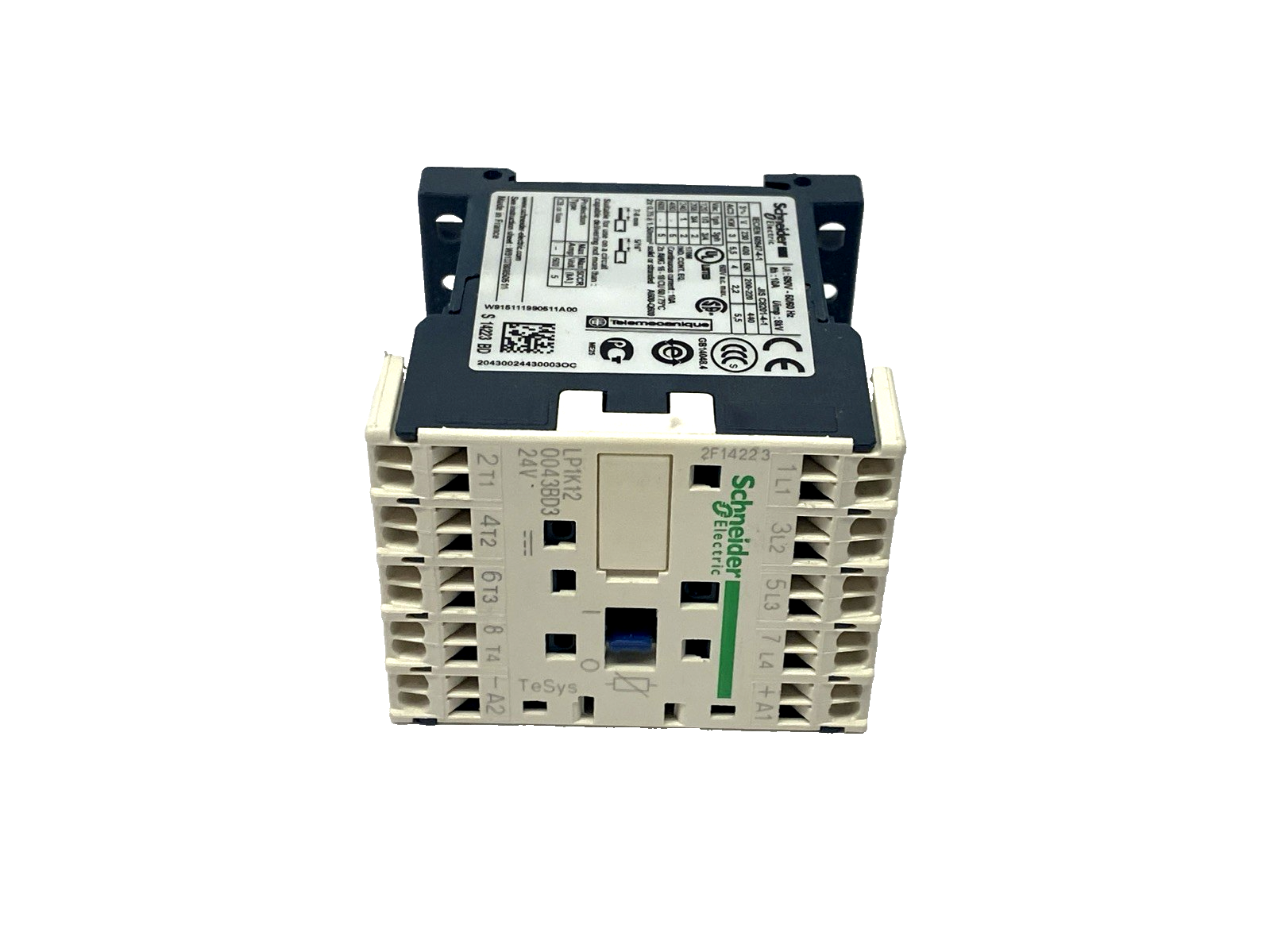 LP1K120043BD3,LP1K12 0043BD3 | Schneider Electric LP1K120043BD3 Contactor - Used - Maverick Industrial Sales