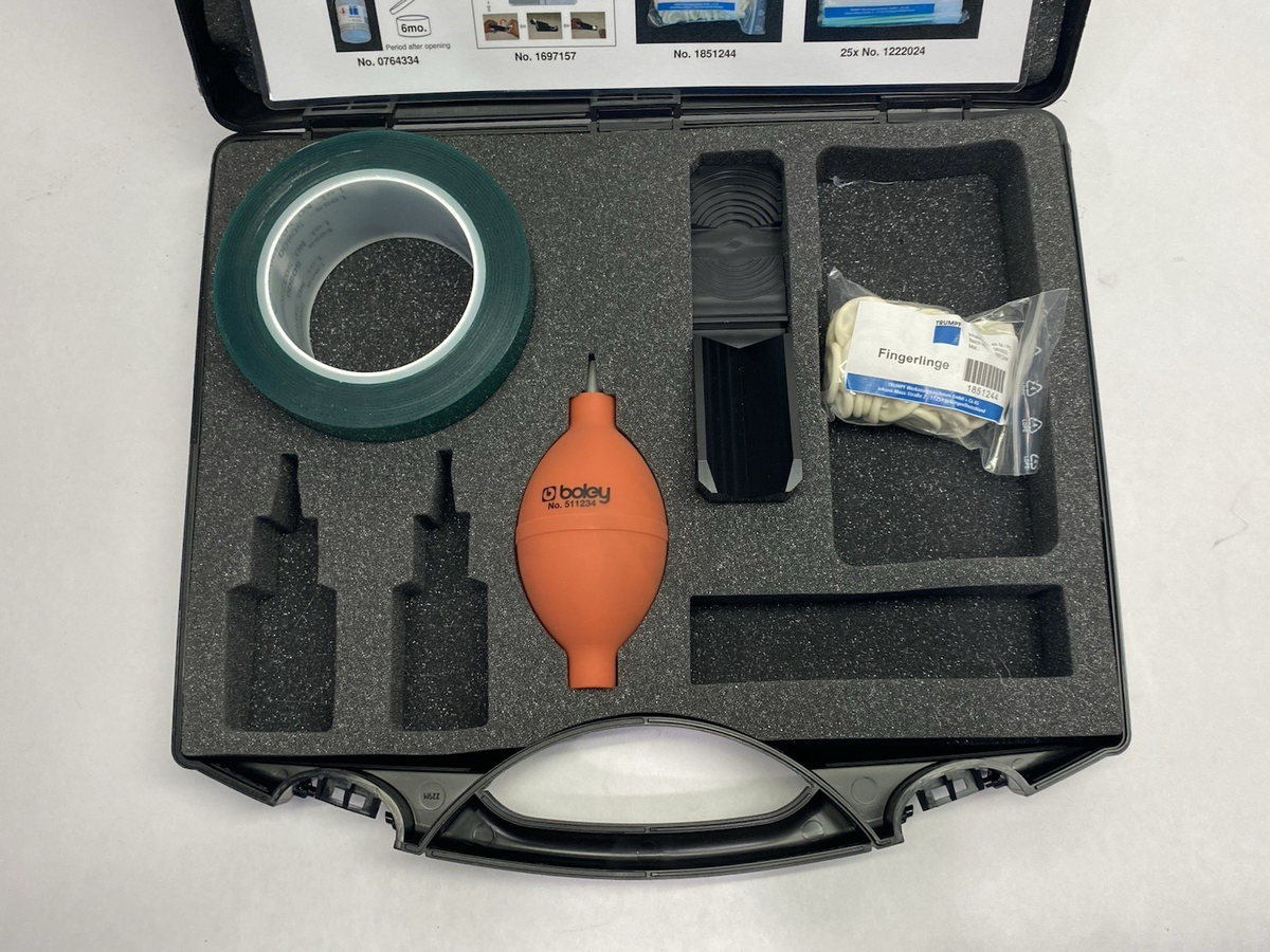 Trumpf 1675885 Cleaning Set, Optics, FKL for Laser MISSING COMPONENTS - Maverick Industrial Sales