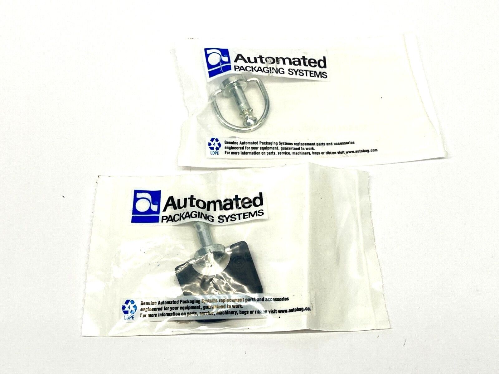 Automated Packaging Systems 595217B1 1/4 Turn Pin w/ Bail Cap LOT OF 2 - Maverick Industrial Sales