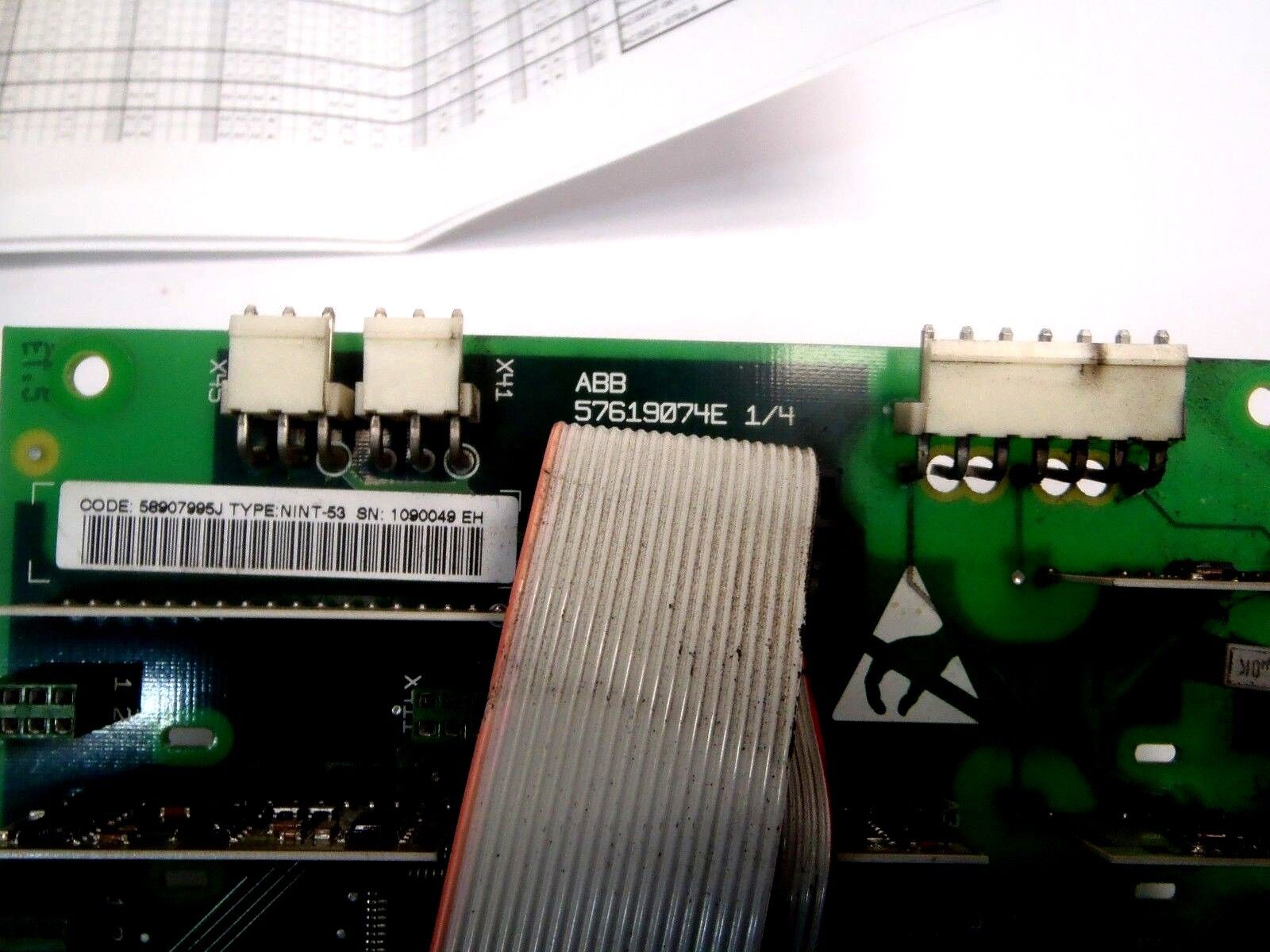 ABB NINT-53 Interface Main Circuit Board ASEA Brown Boveri - Maverick Industrial Sales