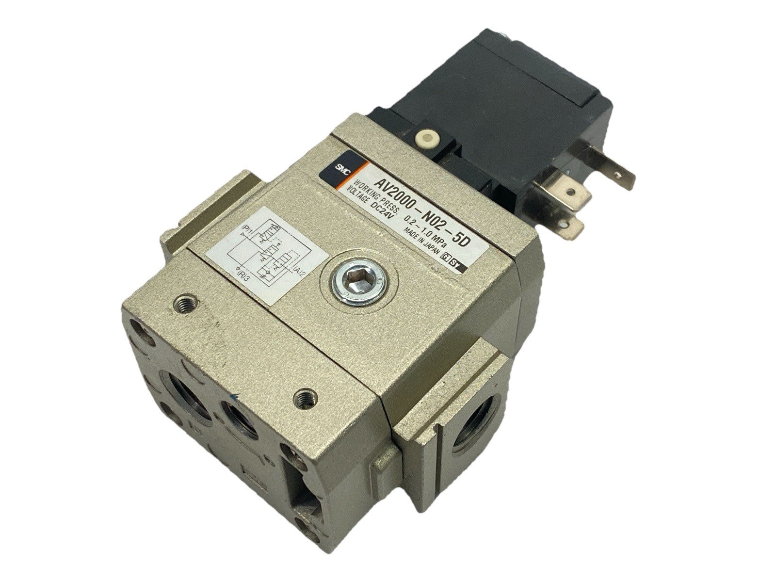 SMC AV2000-N02-5D Pneumatic Soft Start Valve 1/4" NPT - Maverick Industrial Sales