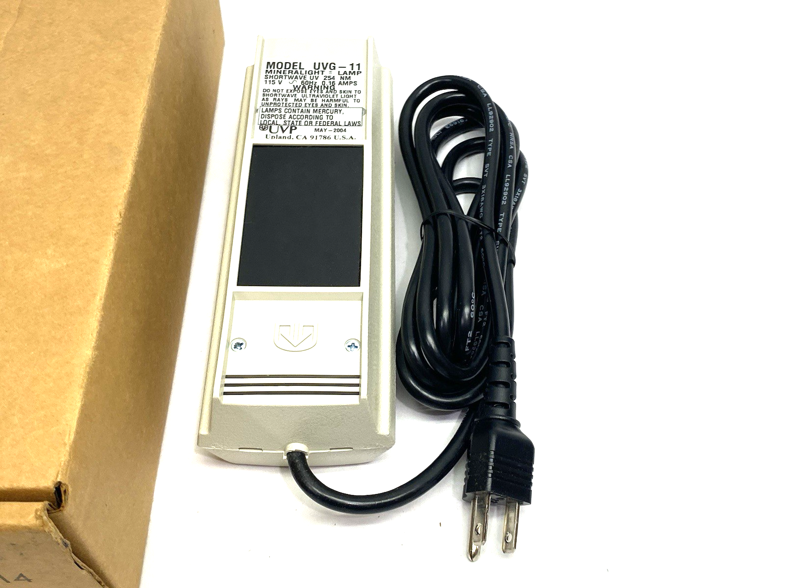 95-0016-14 | UVP Analytik Jena UVG-11 Compact Lightweight Shortwave UV Lamp - New Other - Maverick Industrial Sales