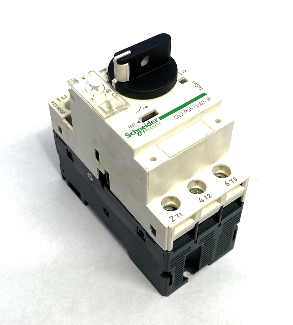 GV2P05/0.63-1A | Schneider Electric TeSys Deca Manual Starter/Protector - Used - Maverick Industrial Sales