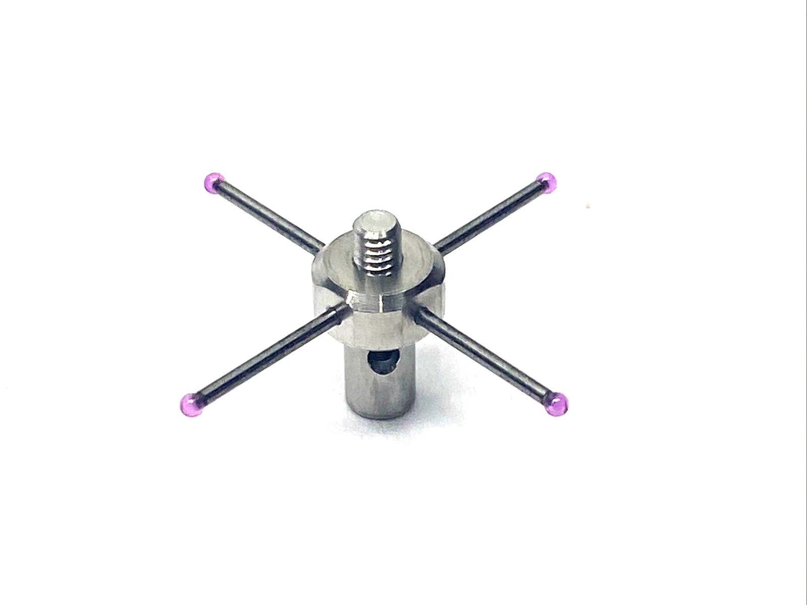 Hexagon 03969423 CMM M2 4-Way Star Stylus, M2 Thread, 1mm Dia. Ruby Ball - Maverick Industrial Sales