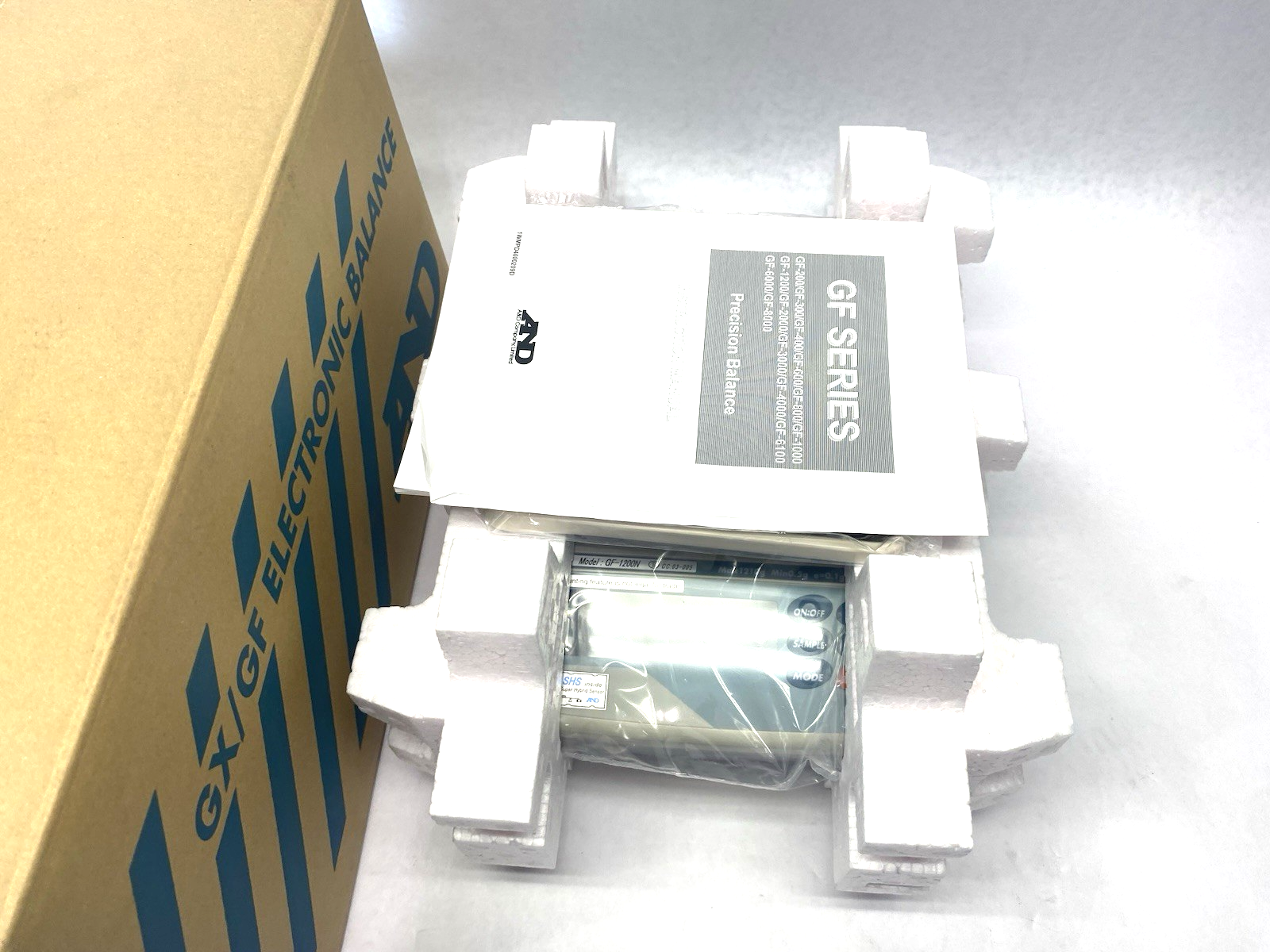 GF1200N | A&D Weighing Digital Precision Scale, 1210g Capacity, Auto Self-Cal. - New – Open box - Maverick Industrial Sales