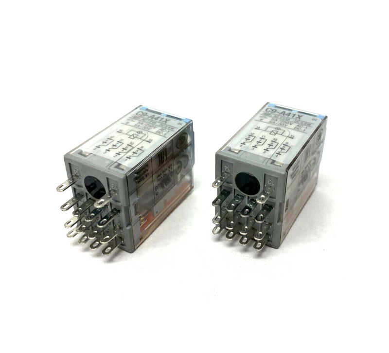 Comat Releco C9-A41X Ice Cube Relay 14-Pin LOT OF 2 - Maverick Industrial Sales