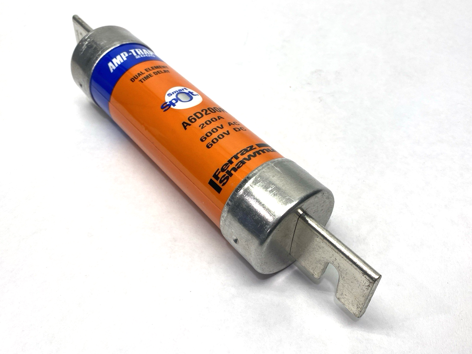 Ferraz Shawmut A6D200R Amp-Trap Dual Element Time Delay Fuse Class RK1 600V 200A - Maverick Industrial Sales