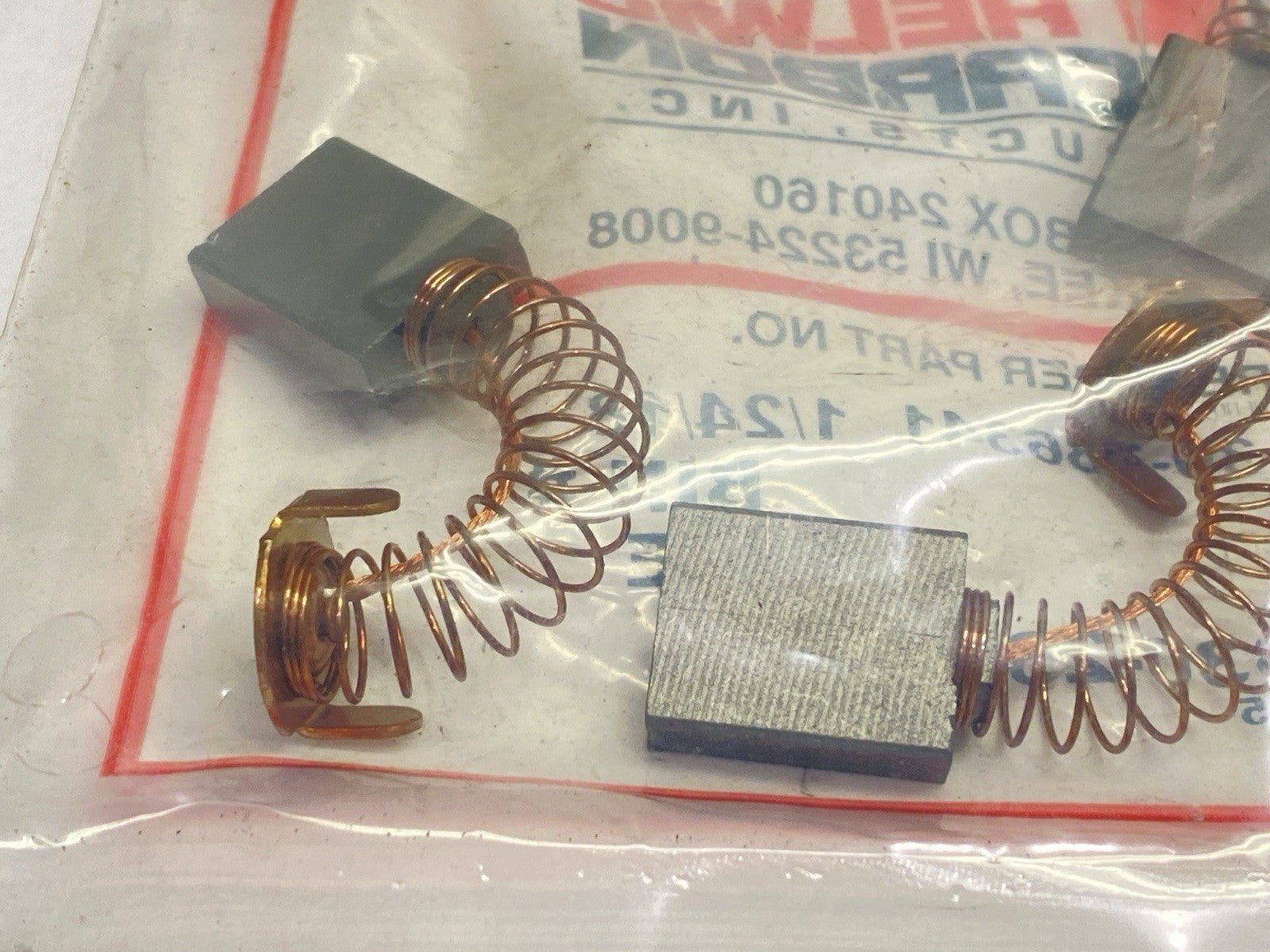 30-236341 | Helwig Carbon Spring Loaded Carbon Brush PKG OF 4 - New - Maverick Industrial Sales