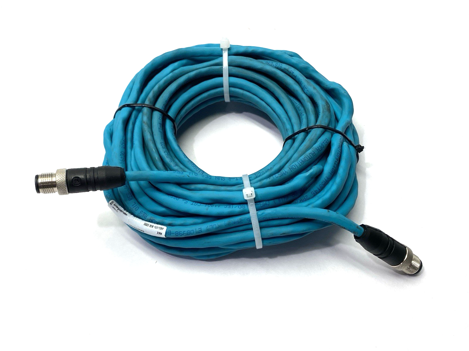 0985 806 100/10M | Lumberg Automation Double-Ended Cordset M12 M to M 900004049 - Used - Maverick Industrial Sales