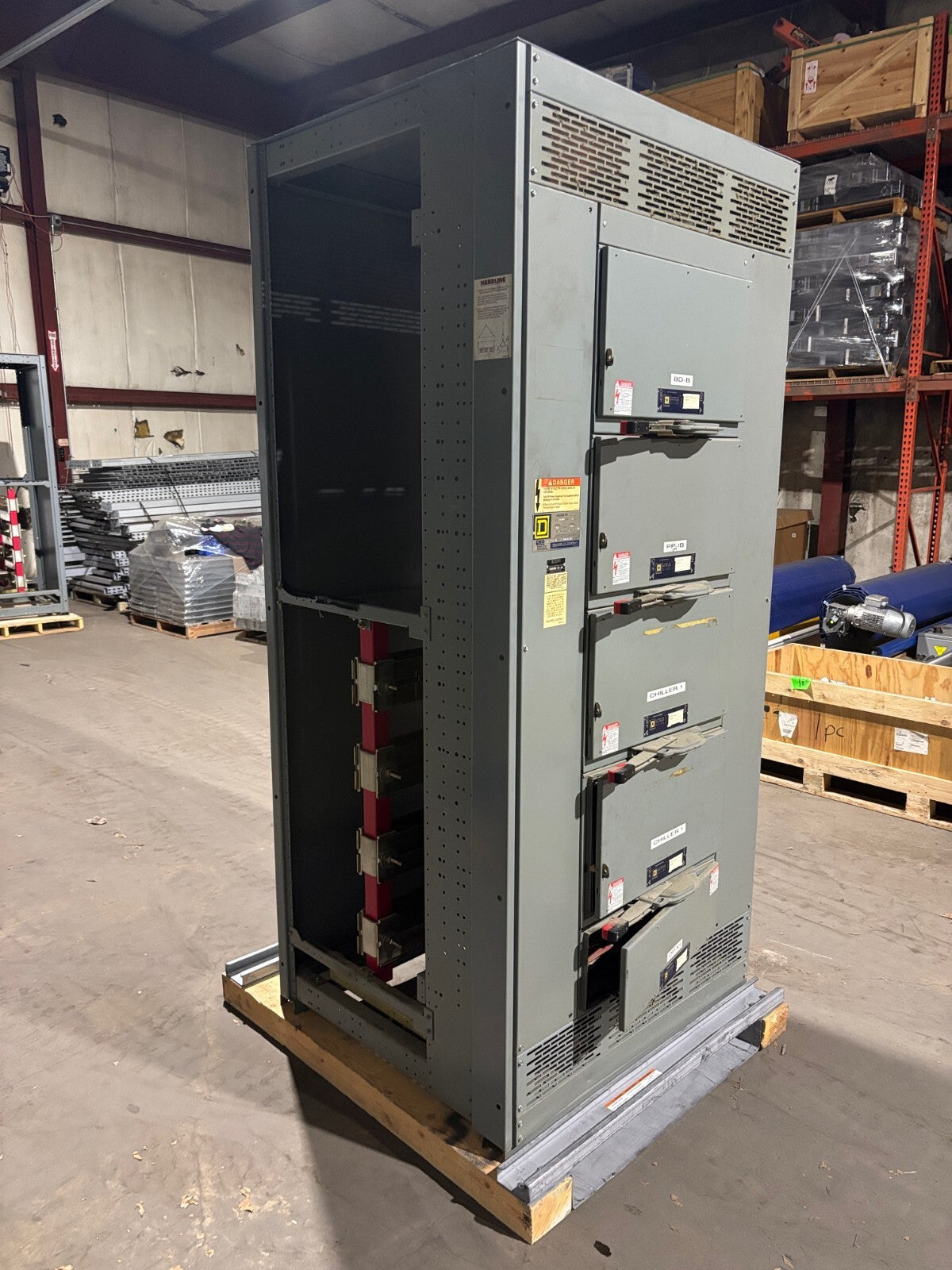 Square D QED 2 Power Style Switchboard, 3000A, QMB367W, (2) QMB365W, QMB366W - Maverick Industrial Sales