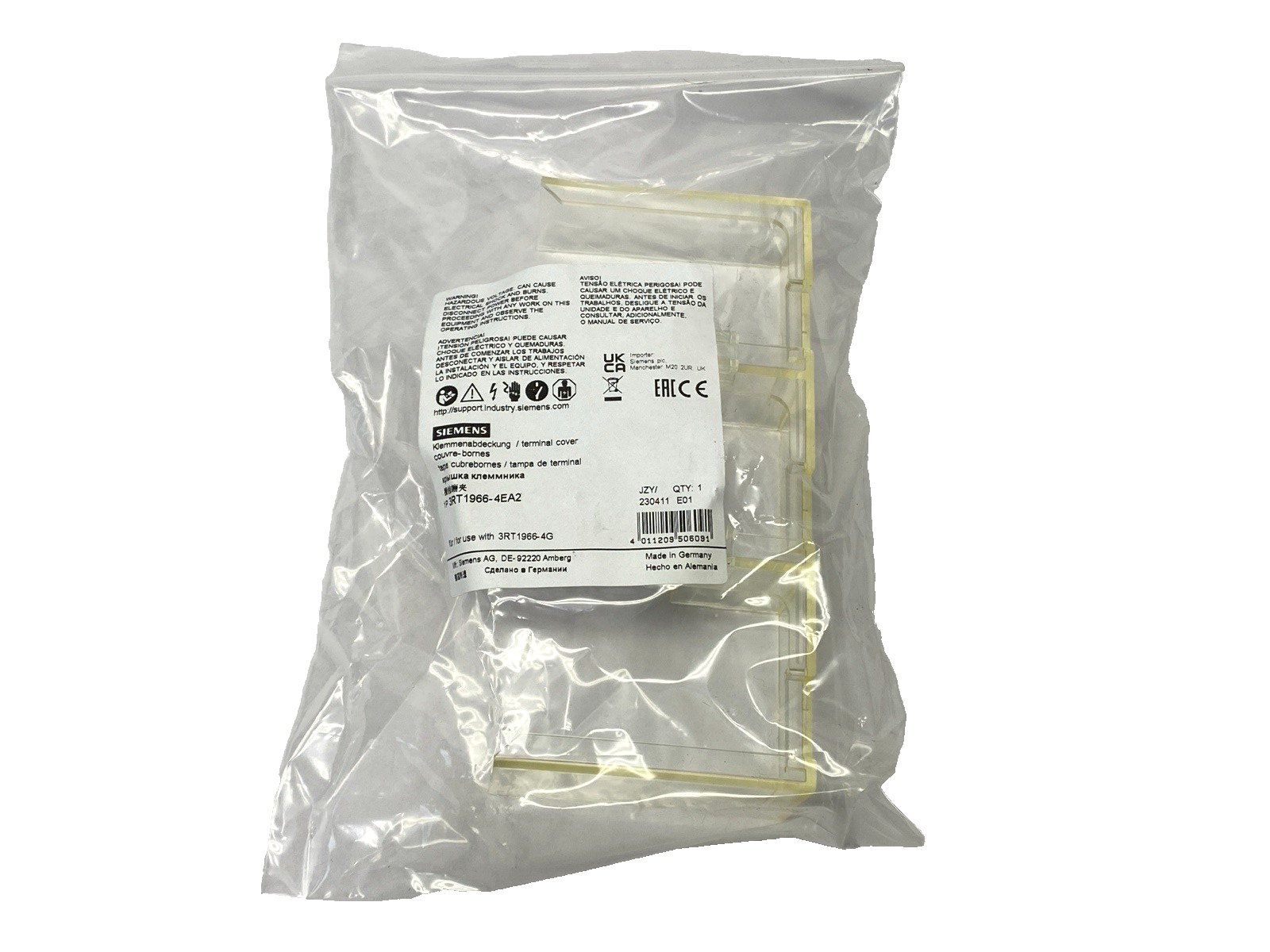 Siemens 3RT1966-4EA2 Terminal Cover - Maverick Industrial Sales