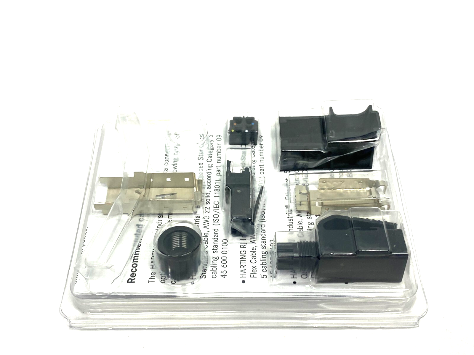 Harting 09451511100 Ethernet Connector RJI RJ45 Plug Cat5 4p IDC, 09 45 151 1100 - Maverick Industrial Sales