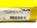 Hubbell HBL4PBI 4-Plex Portable Box Straight Blade Device - Maverick Industrial Sales