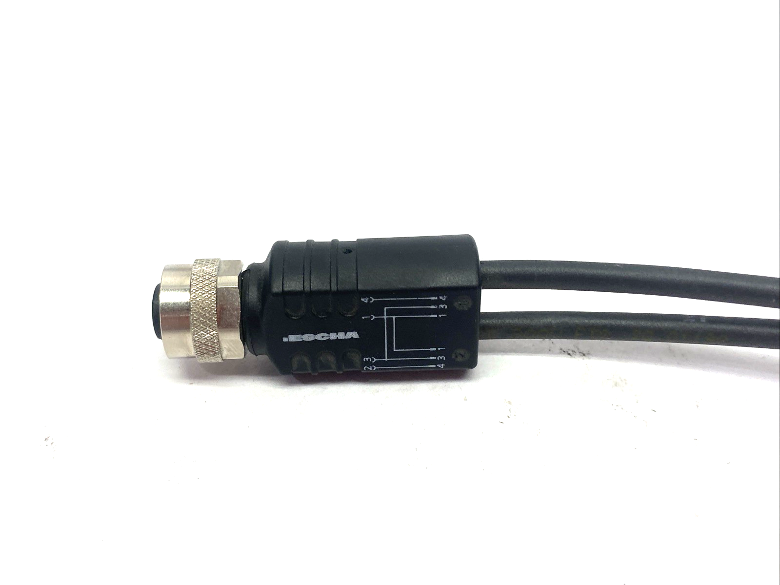 YK-FK4M12-2AL-SSP3-0,3/0,3/S370 | Escha Splitter Y-Cable M12 to Dual M8, 8075852 - Used - Maverick Industrial Sales