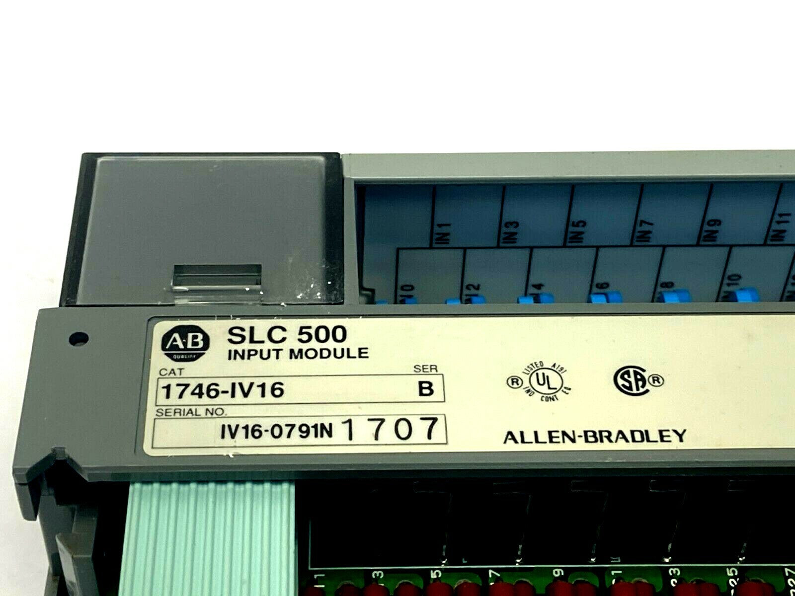 1746-IV16 | Allen Bradley Ser B SLC 500 Input Module - Used - Maverick Industrial Sales