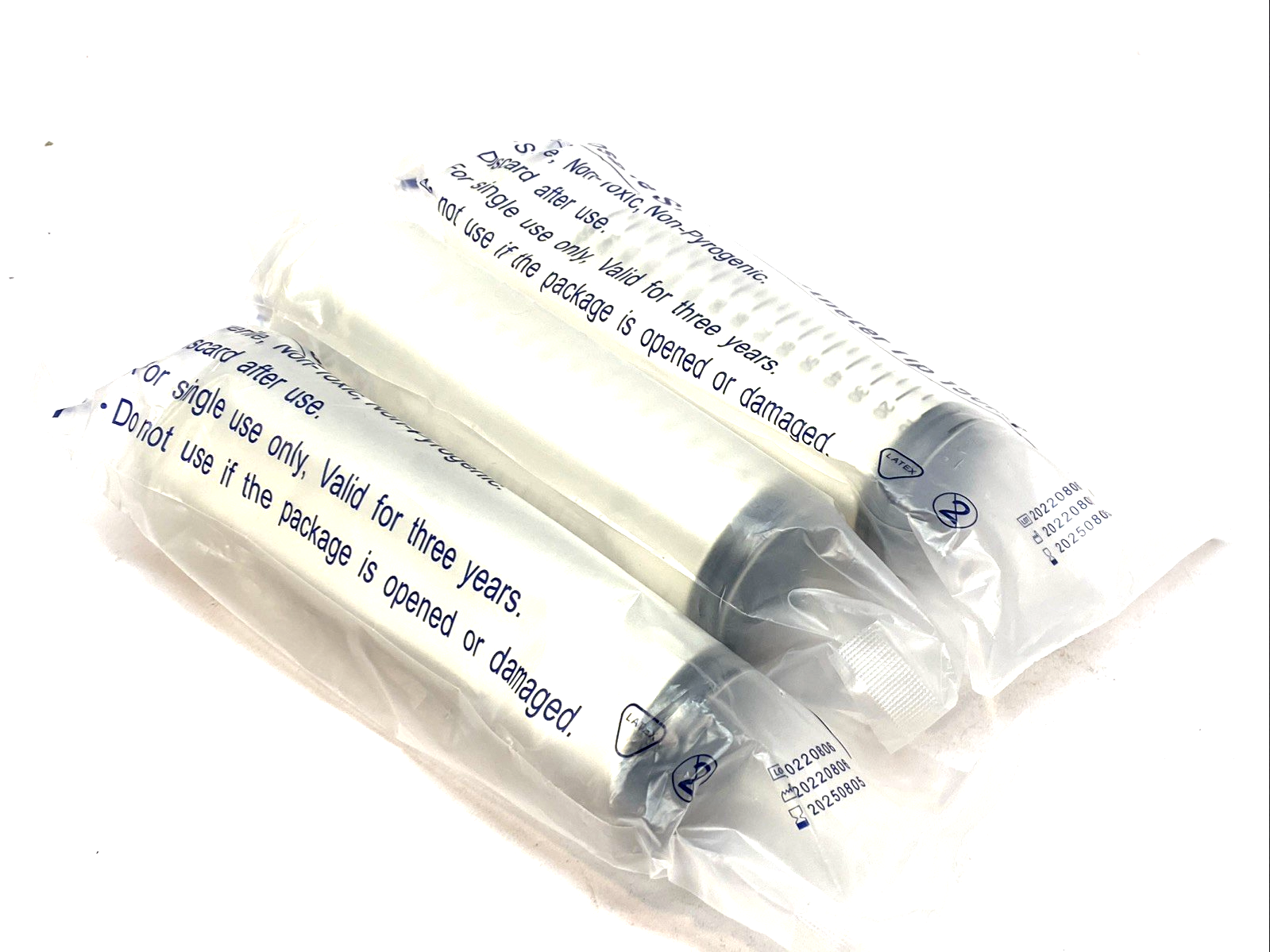 150mL Disposable Syringe w/ Catheter Tip LOT OF 3 - Maverick Industrial Sales