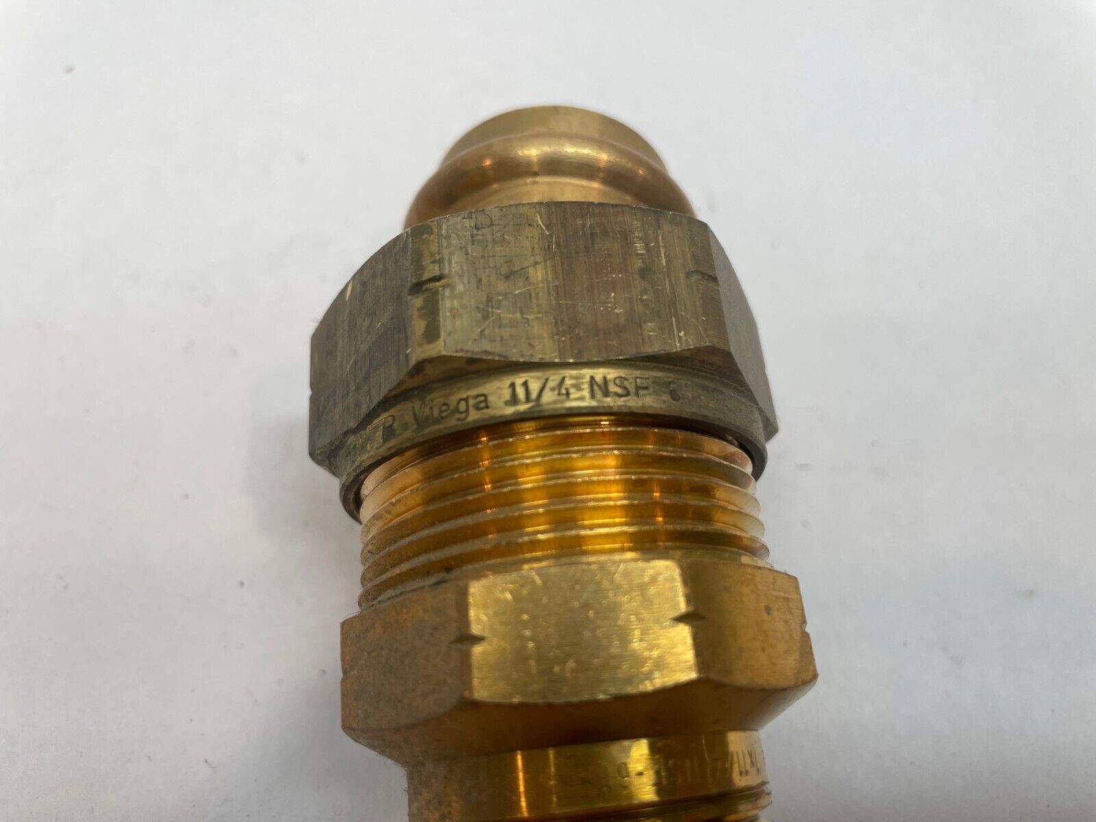 Viega 77797 1-1/4" x 1-1/4" Bronze Union P x MNPT Model 2965 - Maverick Industrial Sales